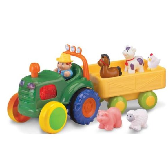Kidoozie Funtime Tractor with farm animals toy - Picture 1 of 2